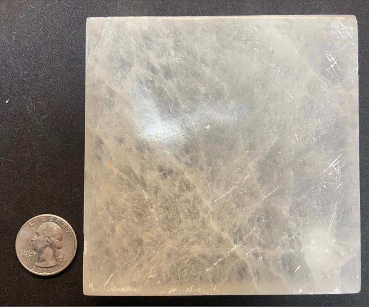 Selenite Crystal Charging Plate 10cm