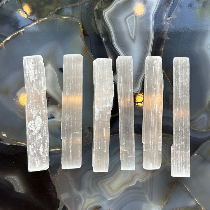 Selenite Stick 15cm from Morocco
