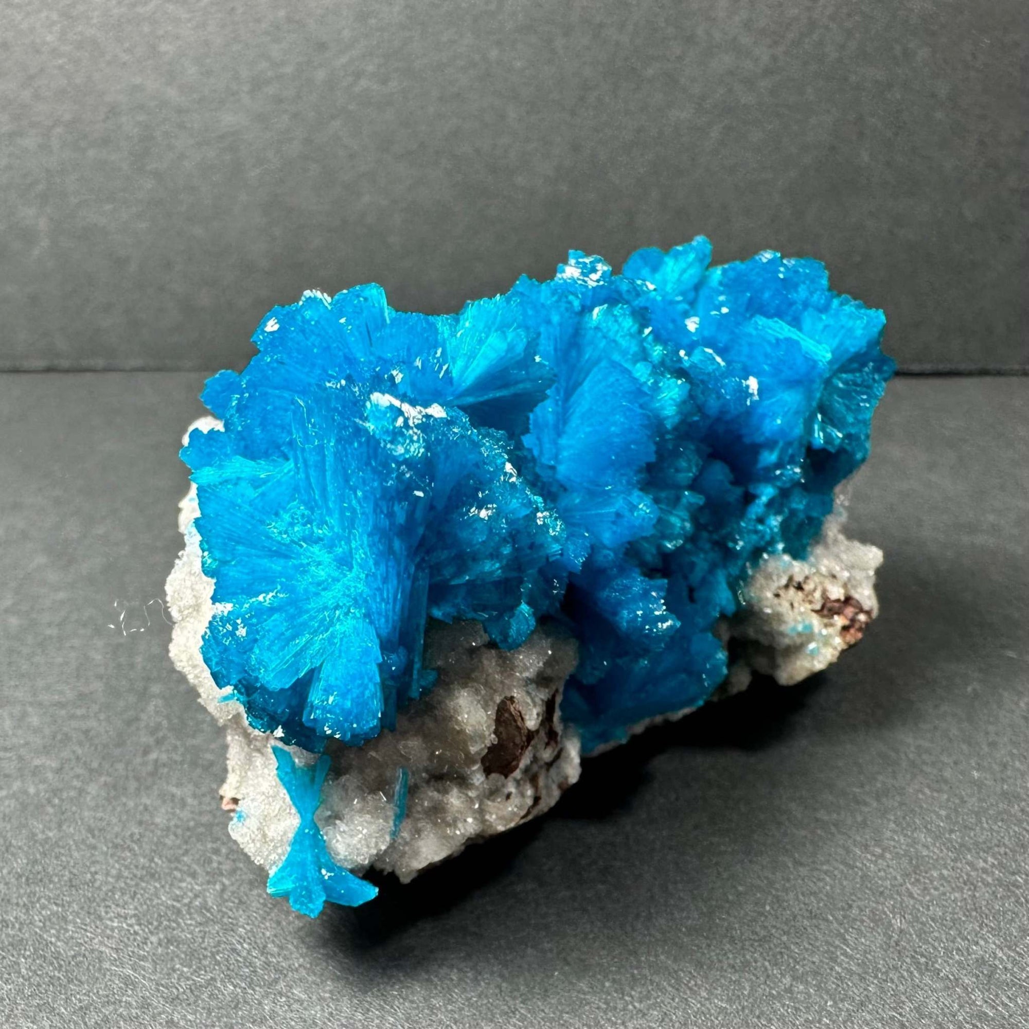 Cavansite on Matrix from Pune, Maharashtra, India