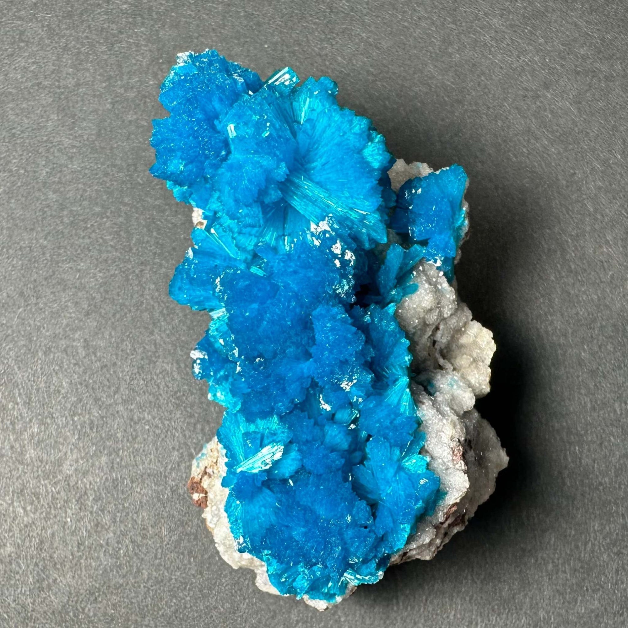 Cavansite on Matrix from Pune, Maharashtra, India