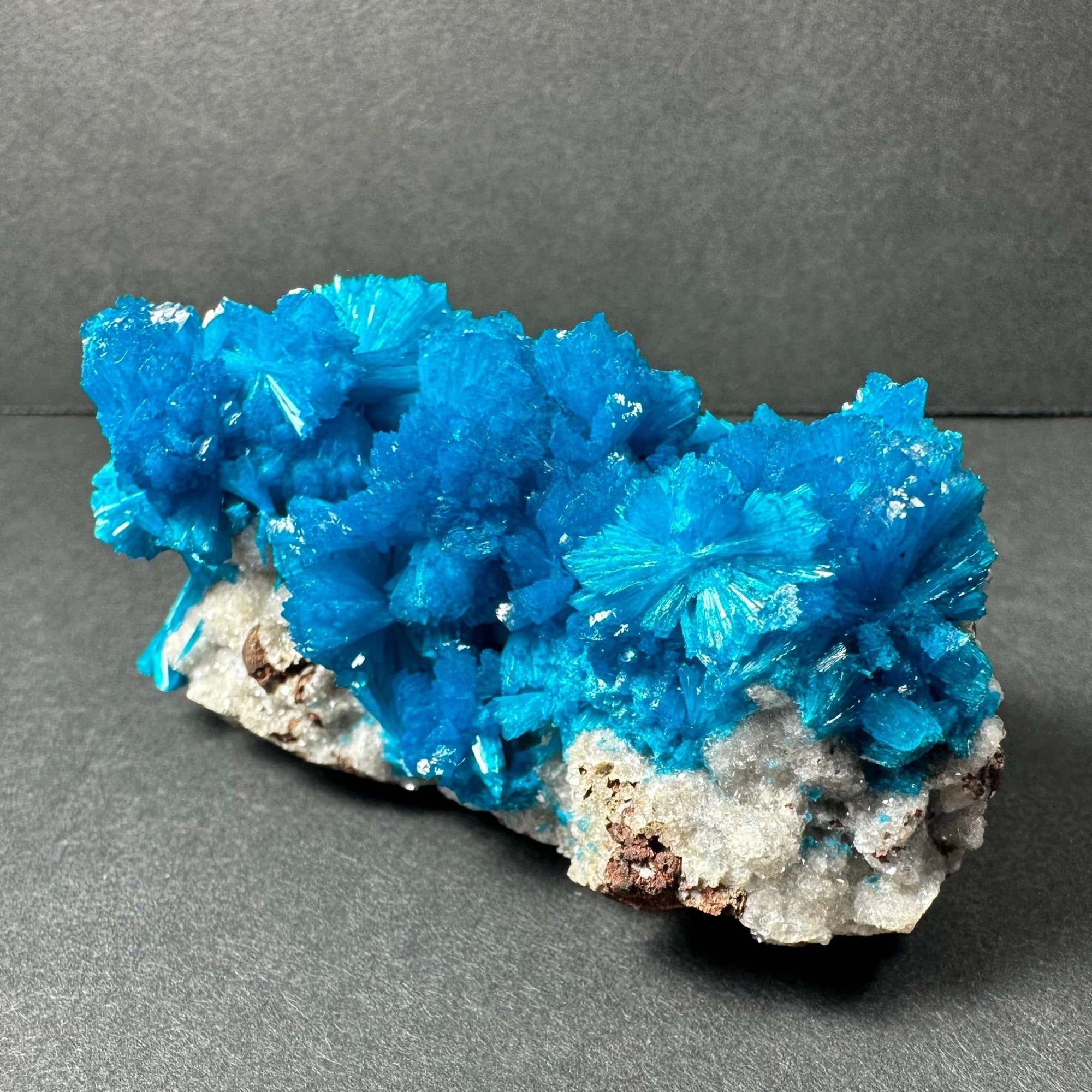 Cavansite on Matrix from Pune, Maharashtra, India