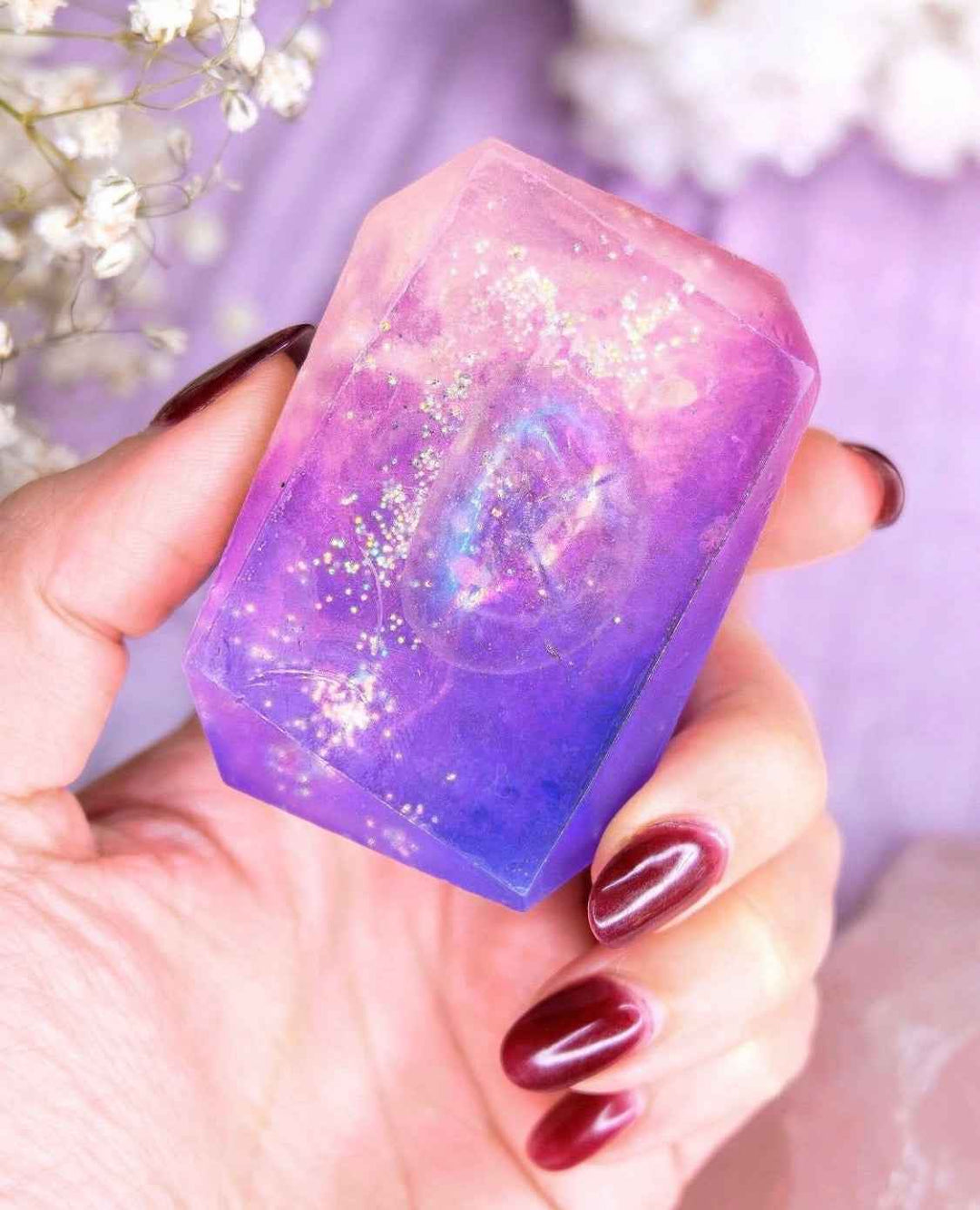 Inner light – Crystal-infused bar soap