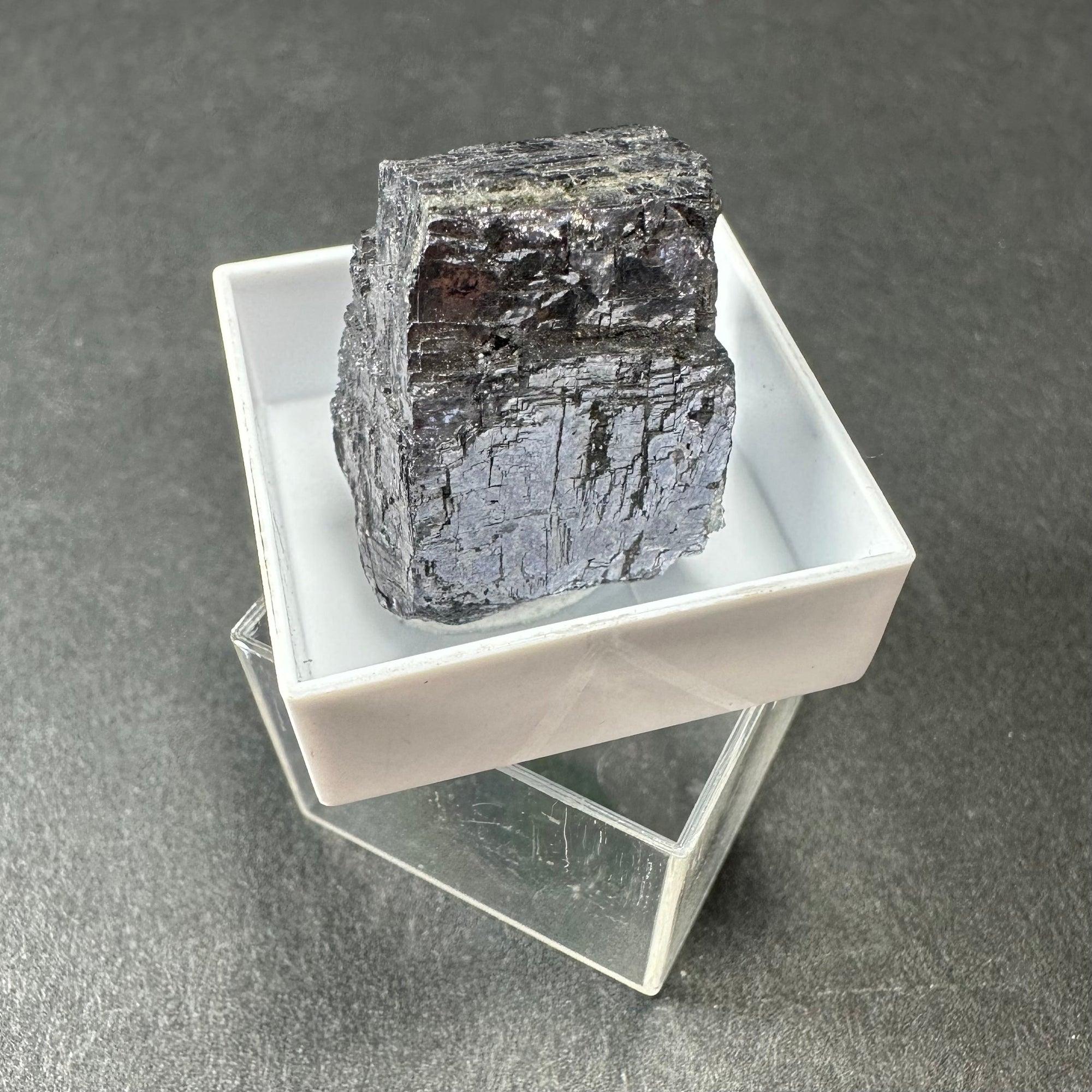 Thumbnail Specimens in Acrylic Box from Morocco