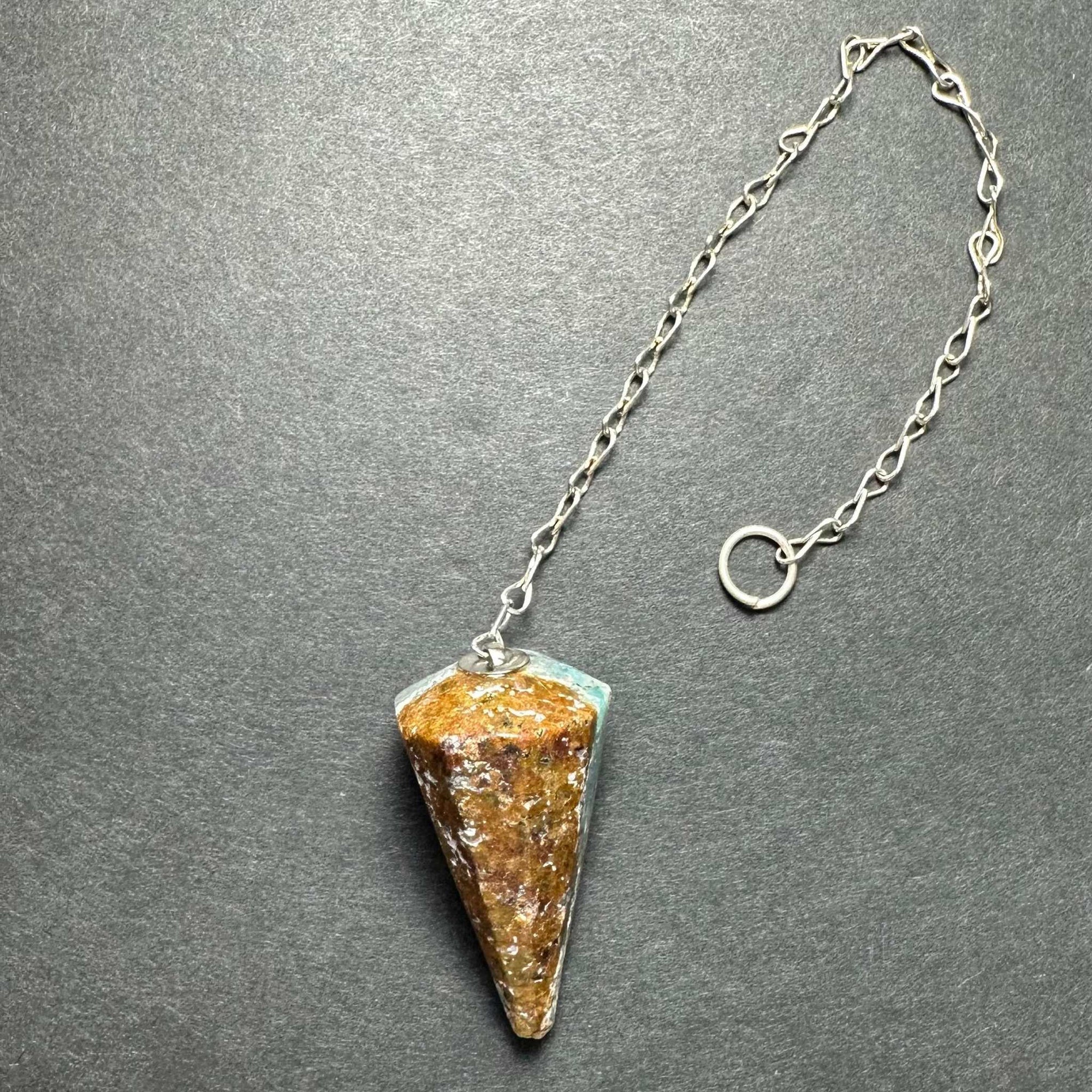 Stone Pendulum with Chain