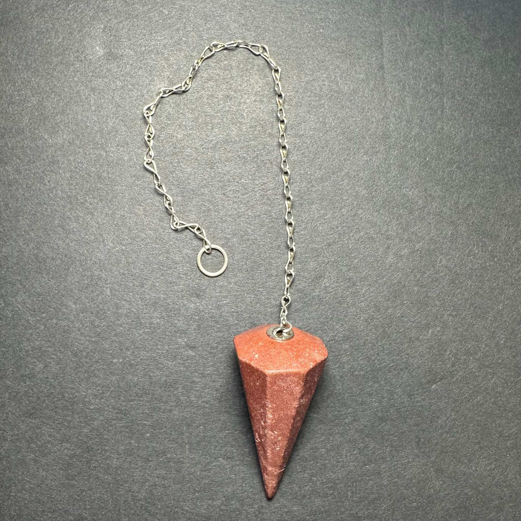 Stone Pendulum with Chain