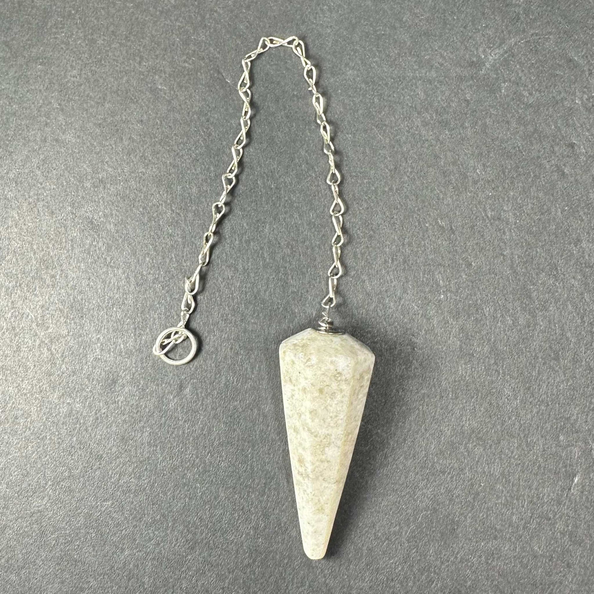 Stone Pendulum with Chain