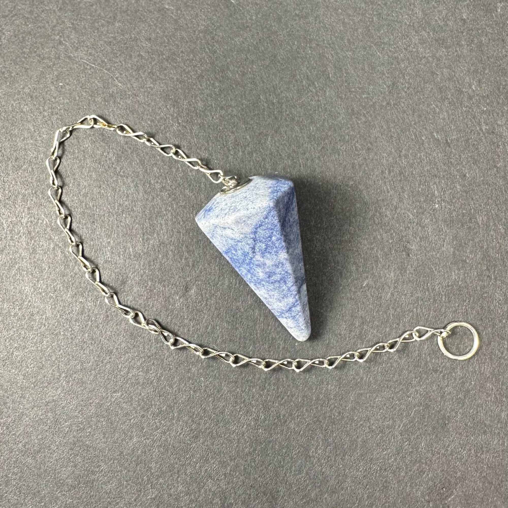 Stone Pendulum with Chain