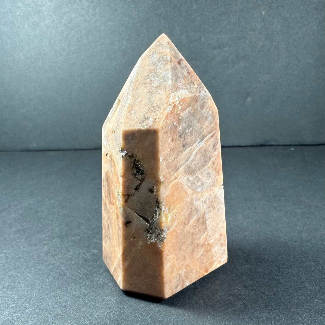 Peach Moonstone Tower from Brazil