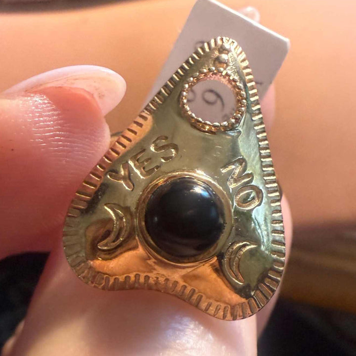 Planchette Ring | Sterling Silver &amp; Gold Vermeil