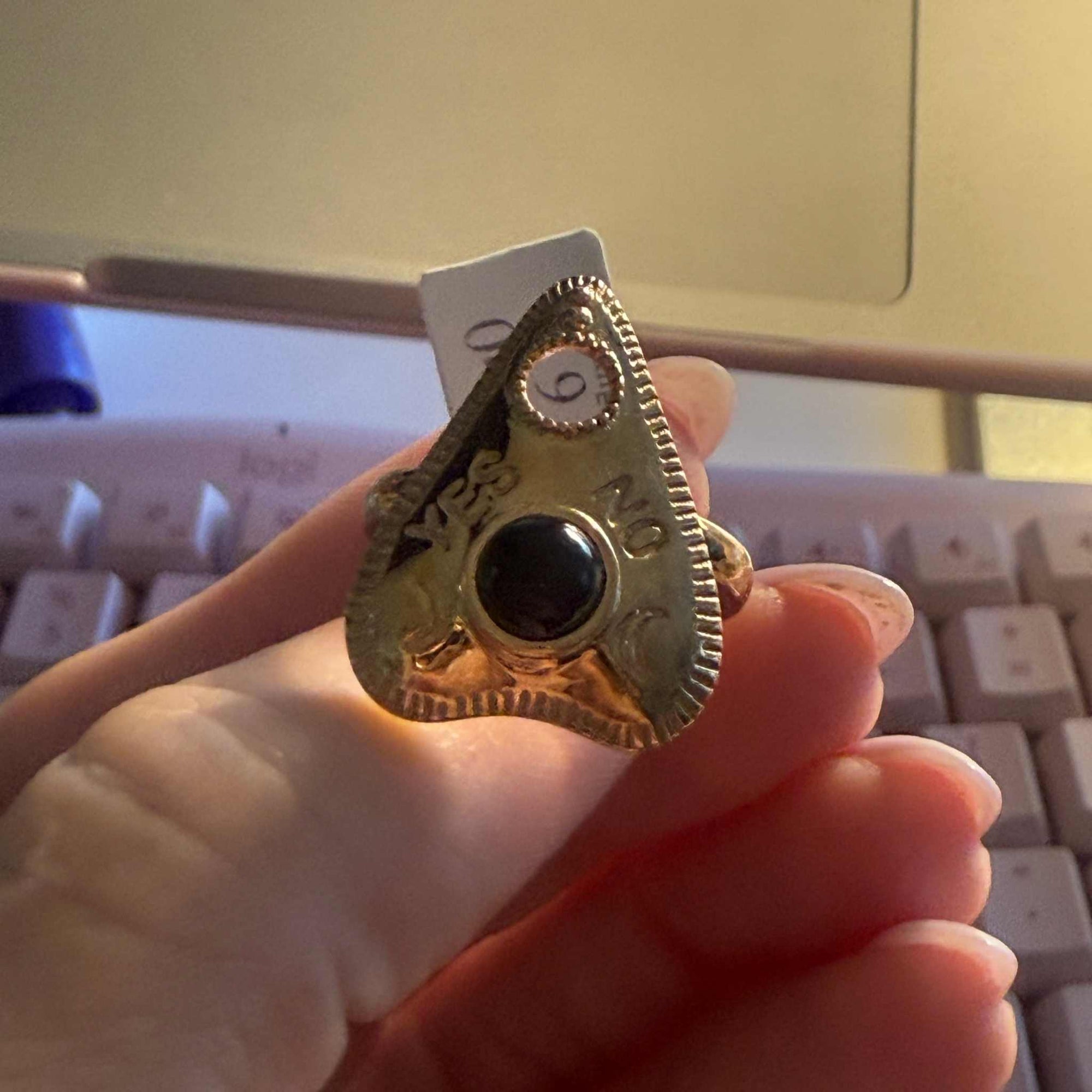 Planchette Ring | Sterling Silver &amp; Gold Vermeil