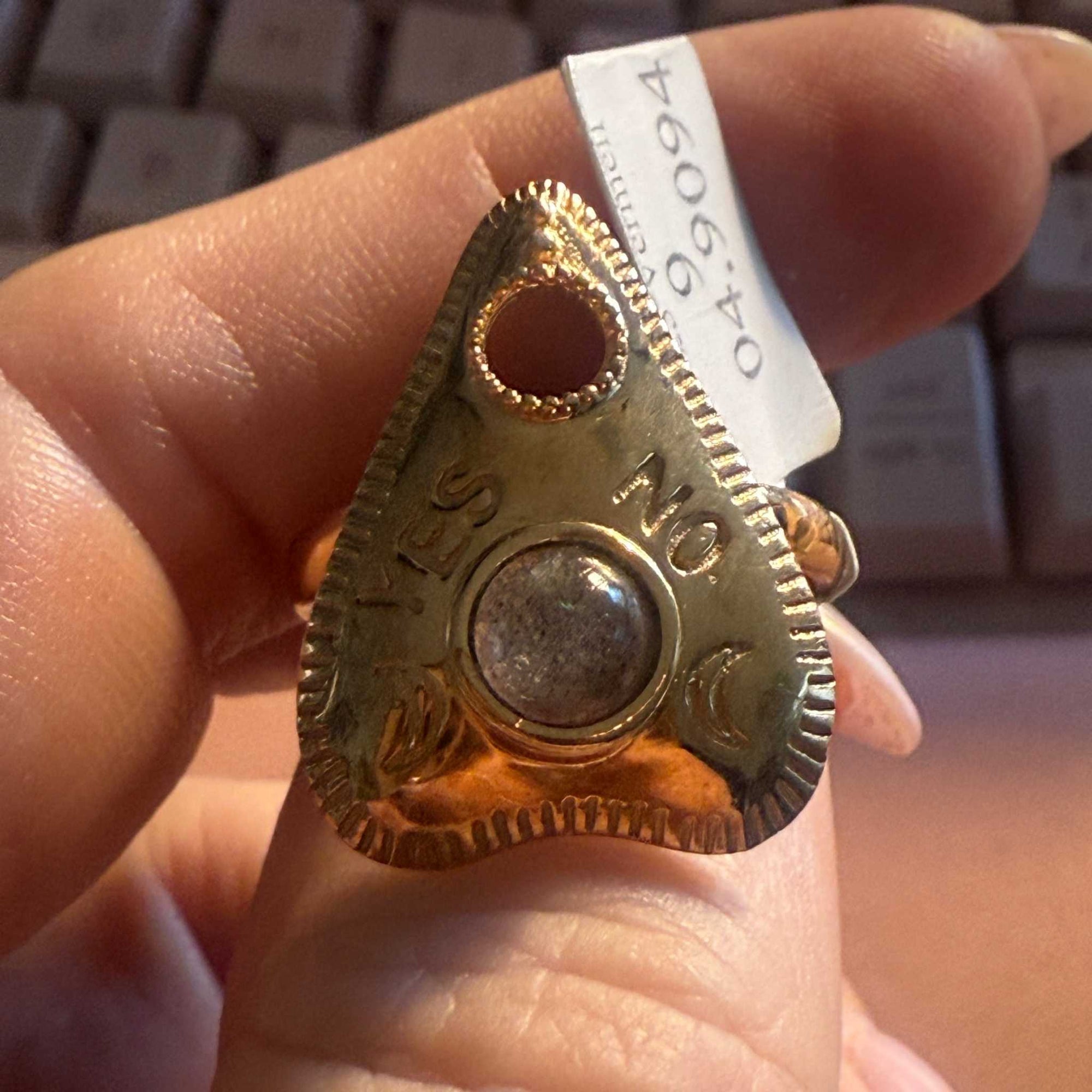 Planchette Ring | Sterling Silver &amp; Gold Vermeil