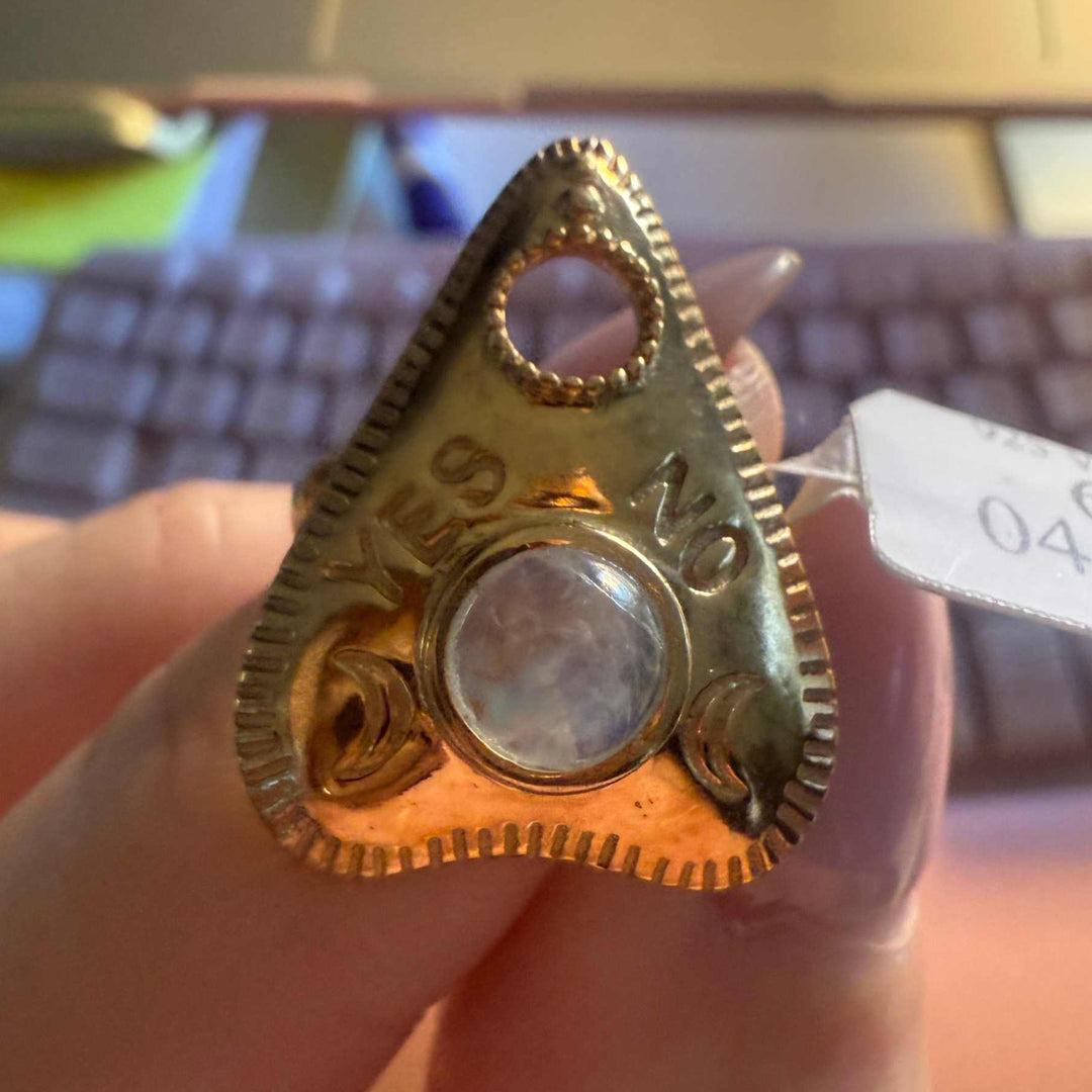 Planchette Ring | Sterling Silver &amp; Gold Vermeil