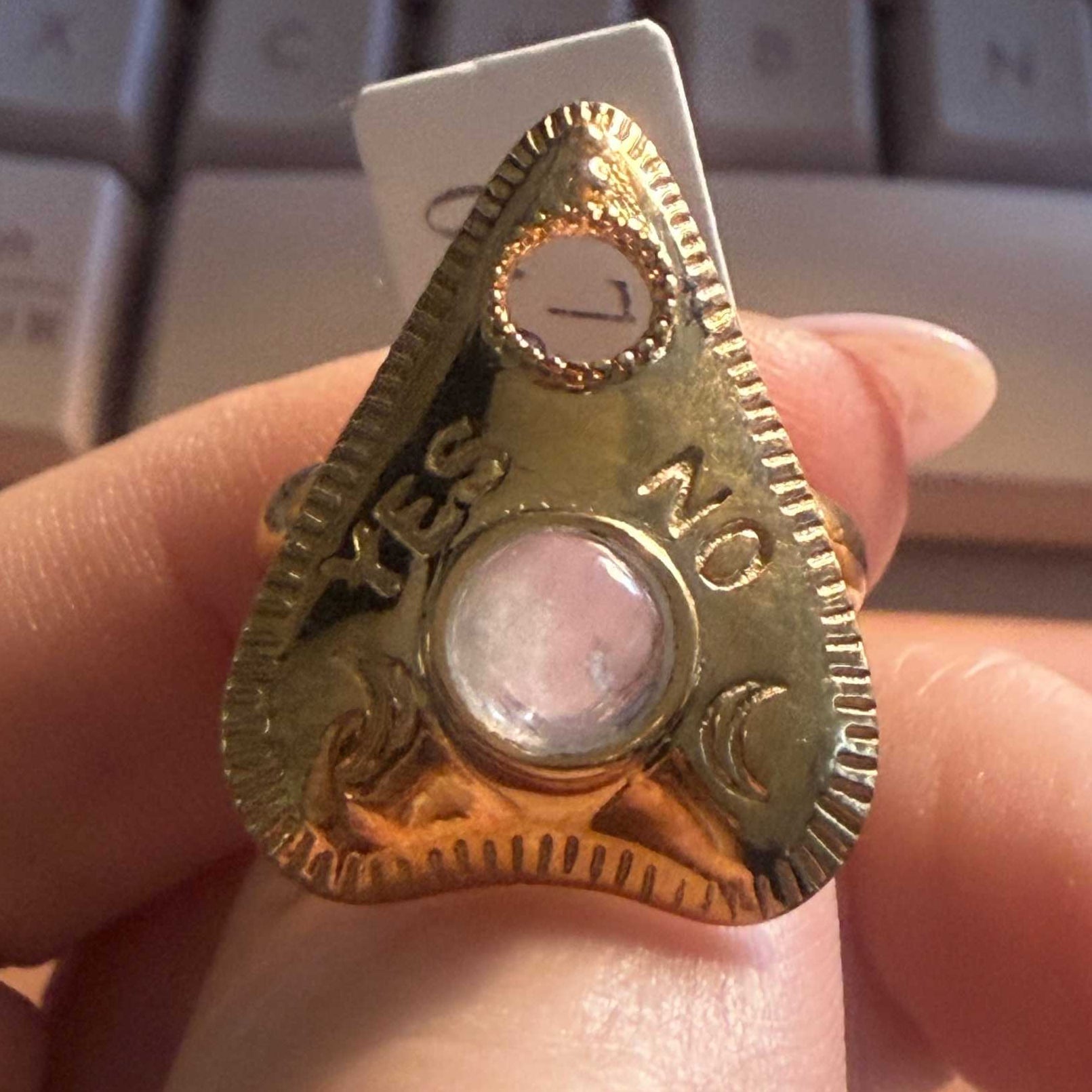 Planchette Ring | Sterling Silver &amp; Gold Vermeil