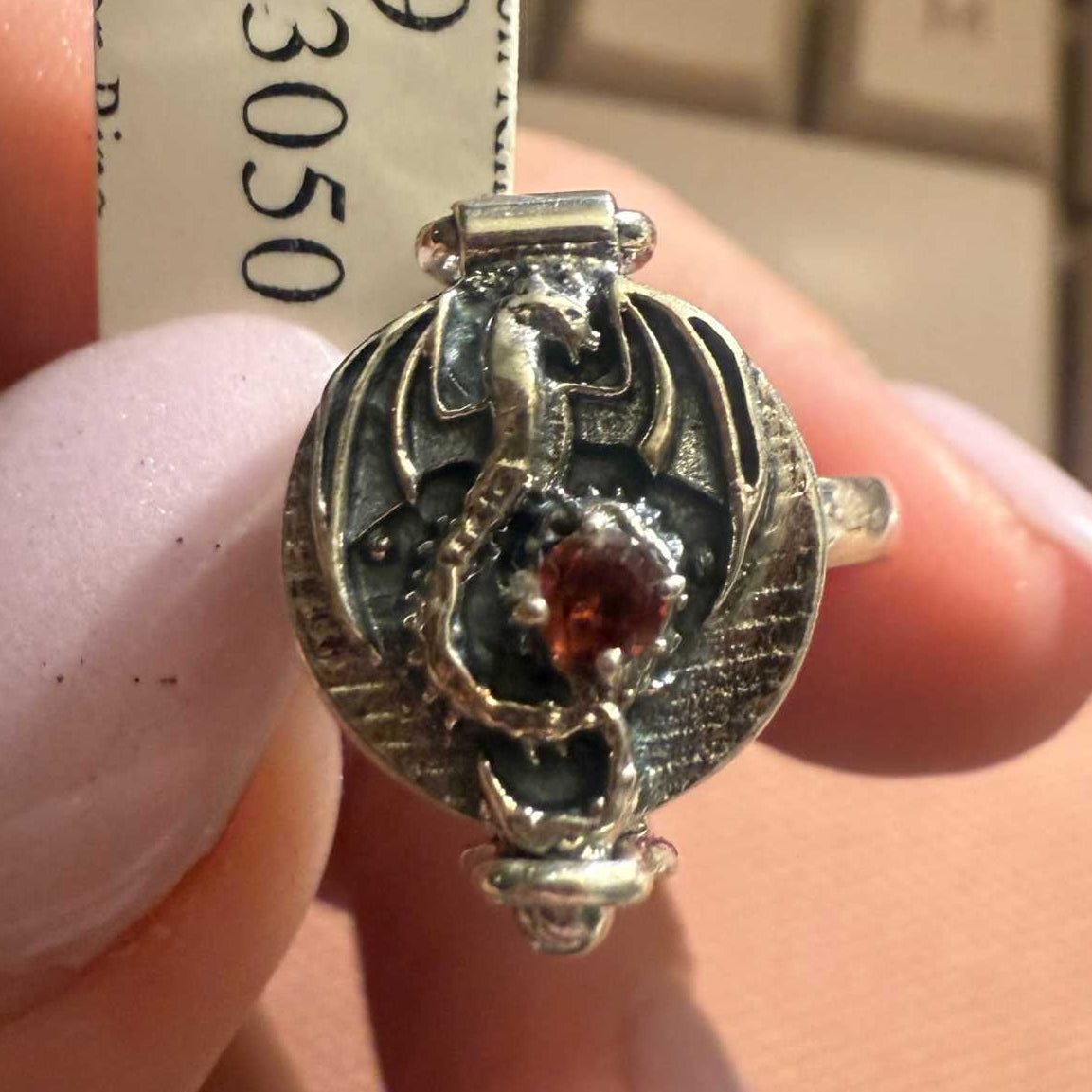 Poison Ring | Sterling Silver &amp; Gold Vermeil Secret Locket Ring