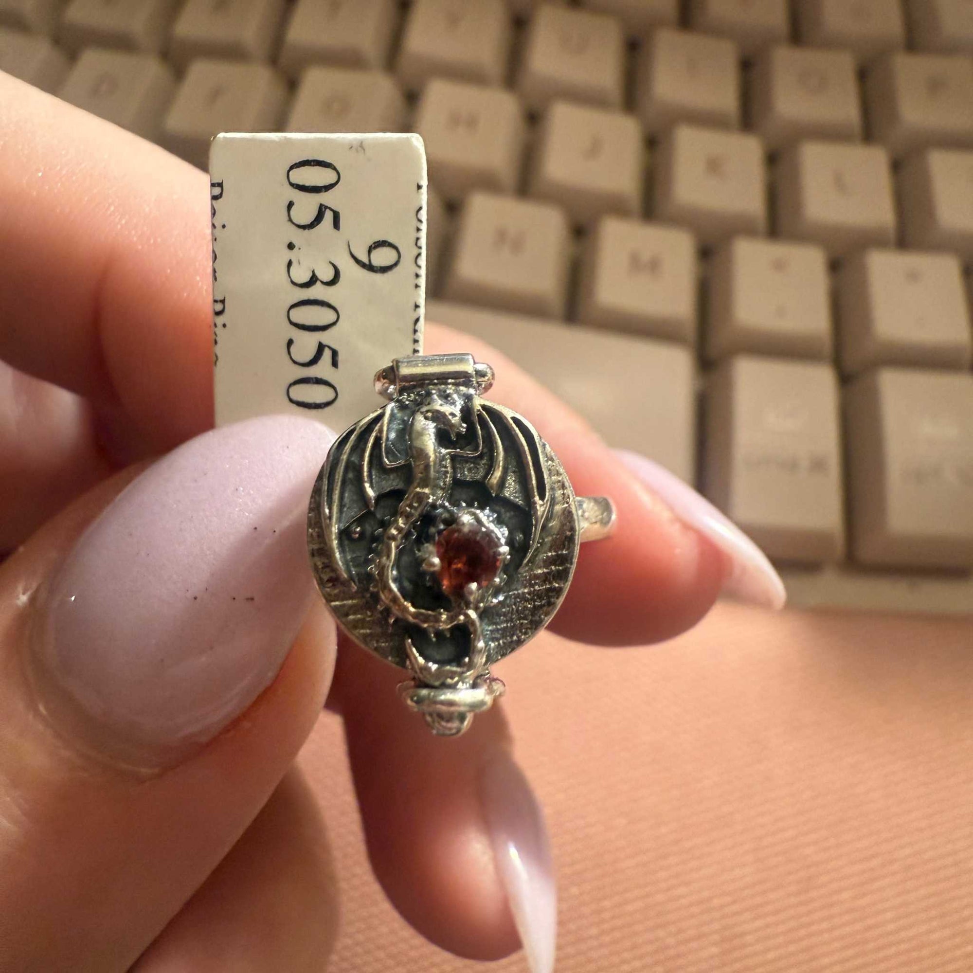 Poison Ring | Sterling Silver &amp; Gold Vermeil Secret Locket Ring