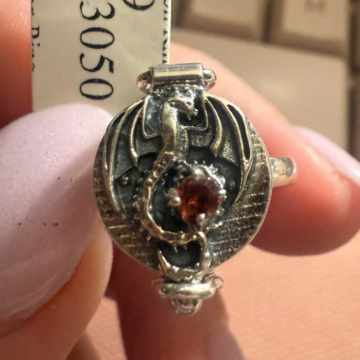 Poison Ring | Sterling Silver &amp; Gold Vermeil Secret Locket Ring