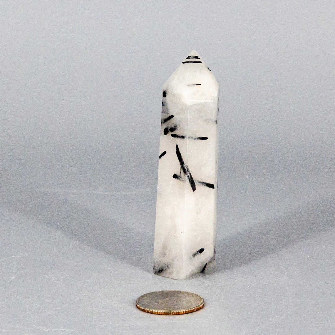 Quartz w/t Black Tourmaline Tower
