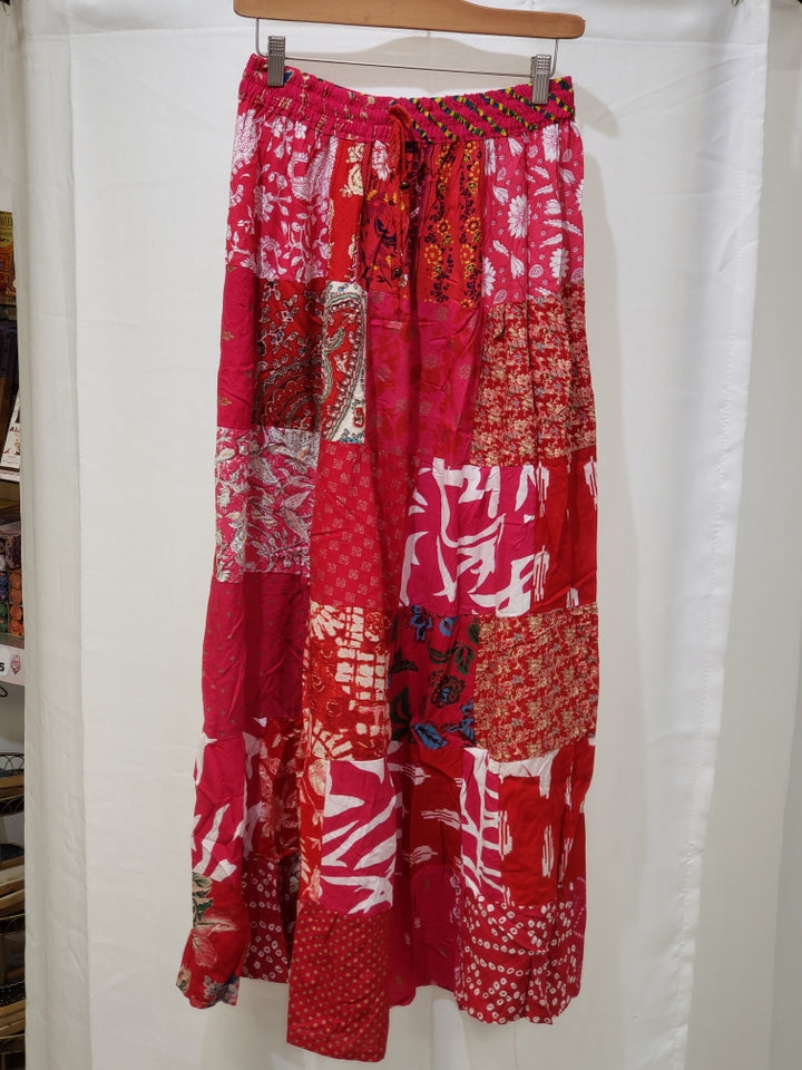 Patchwork Maxi Skirt