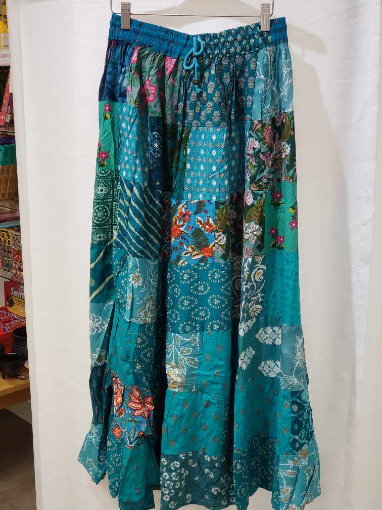 Patchwork Maxi Skirt
