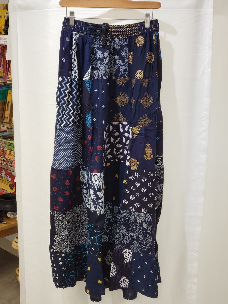 Patchwork Maxi Skirt