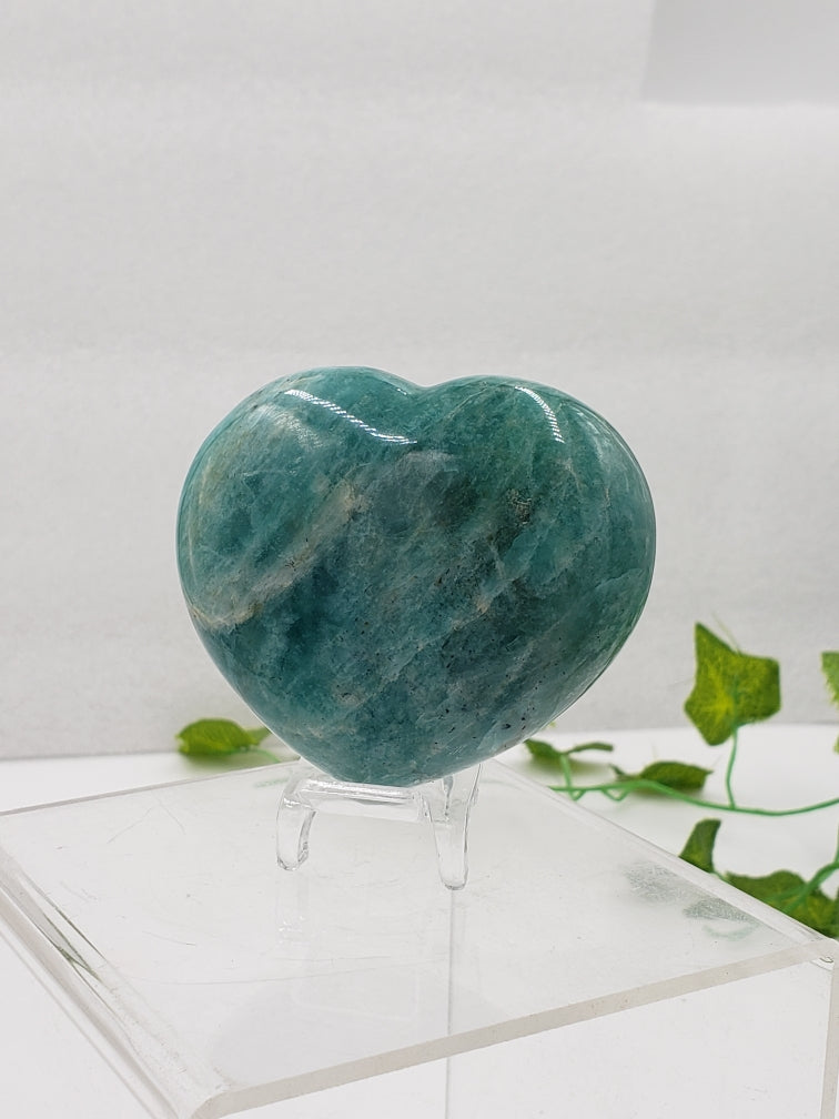 Amazonite Stone Heart