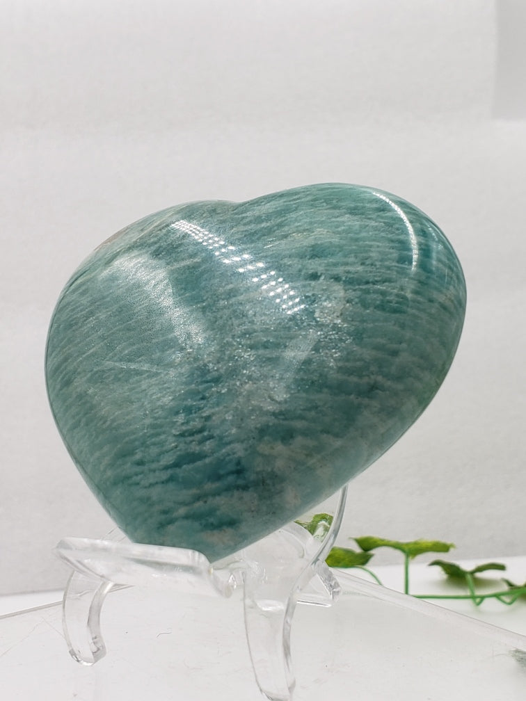 Amazonite Stone Heart
