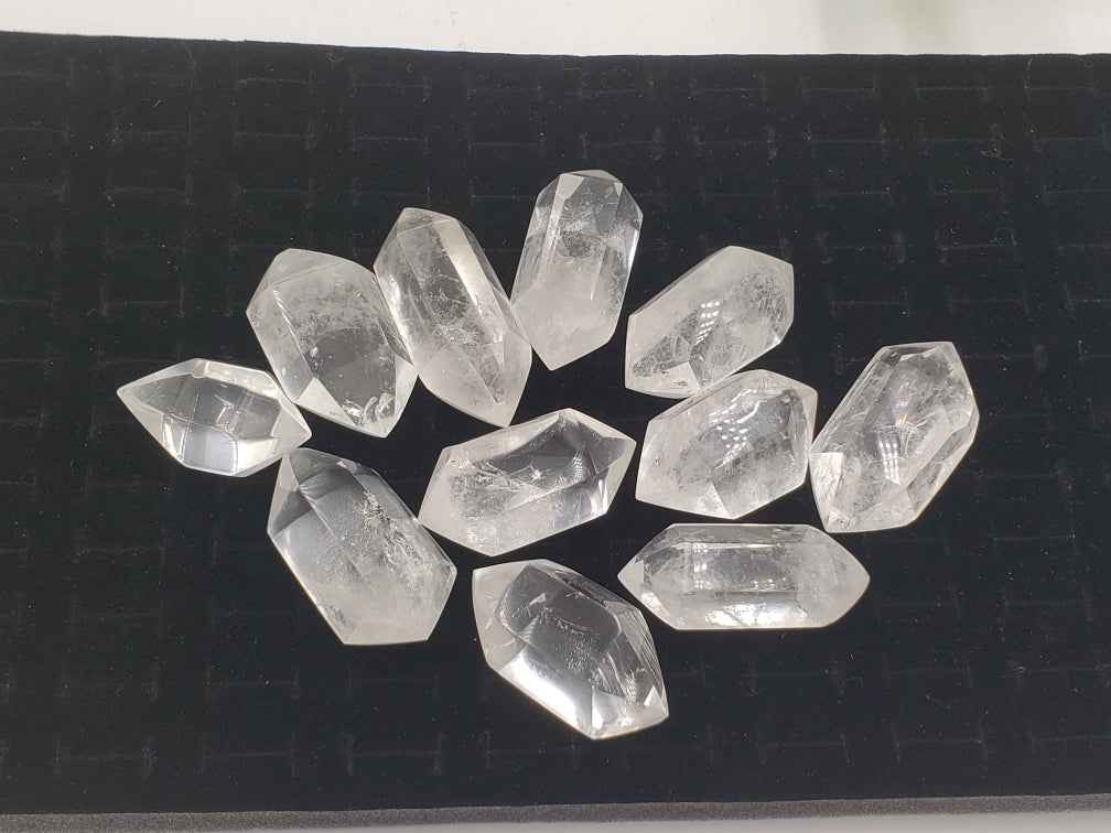 Double Terminated Clear Quartz Generator Point
