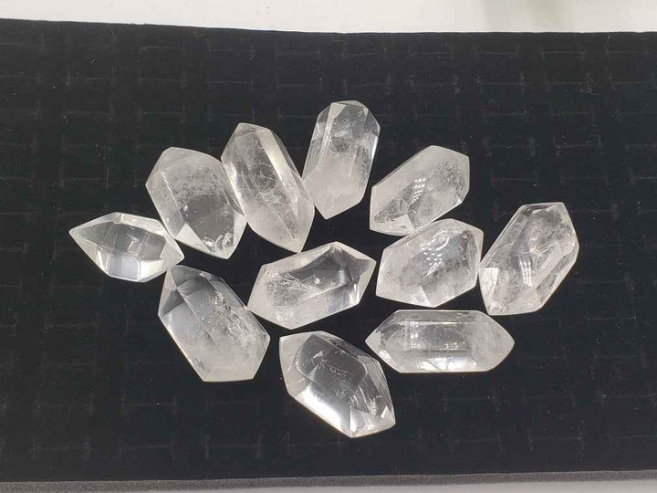 Double Terminated Clear Quartz Generator Point