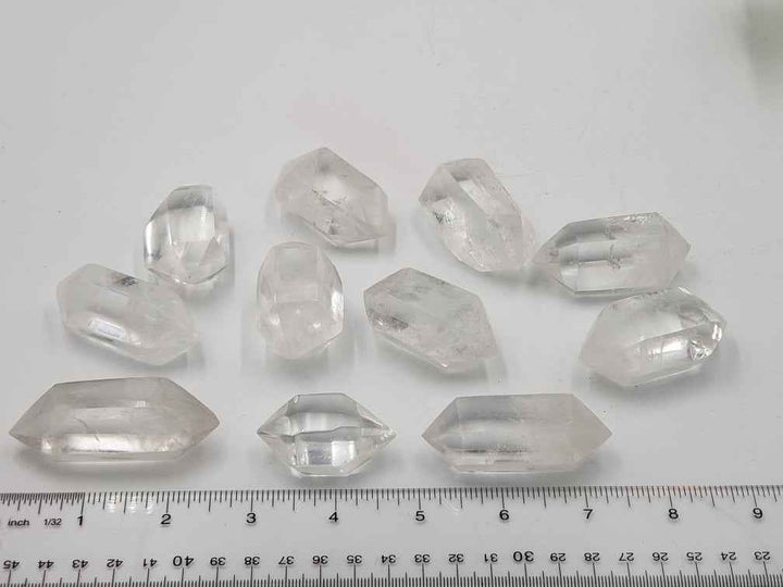 Double Terminated Clear Quartz Generator Point