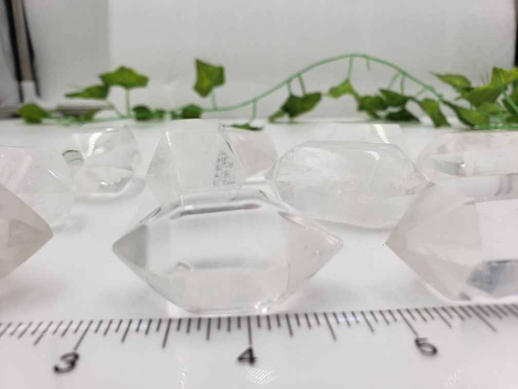 Double Terminated Clear Quartz Generator Point