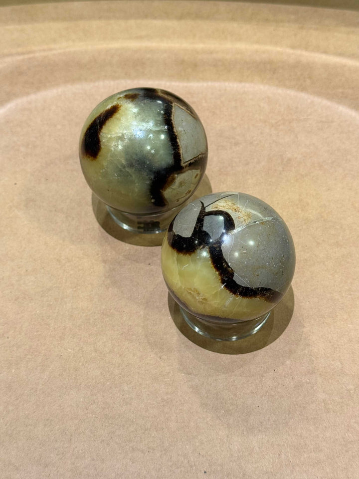 Septarian Sphere ~ 2.25"