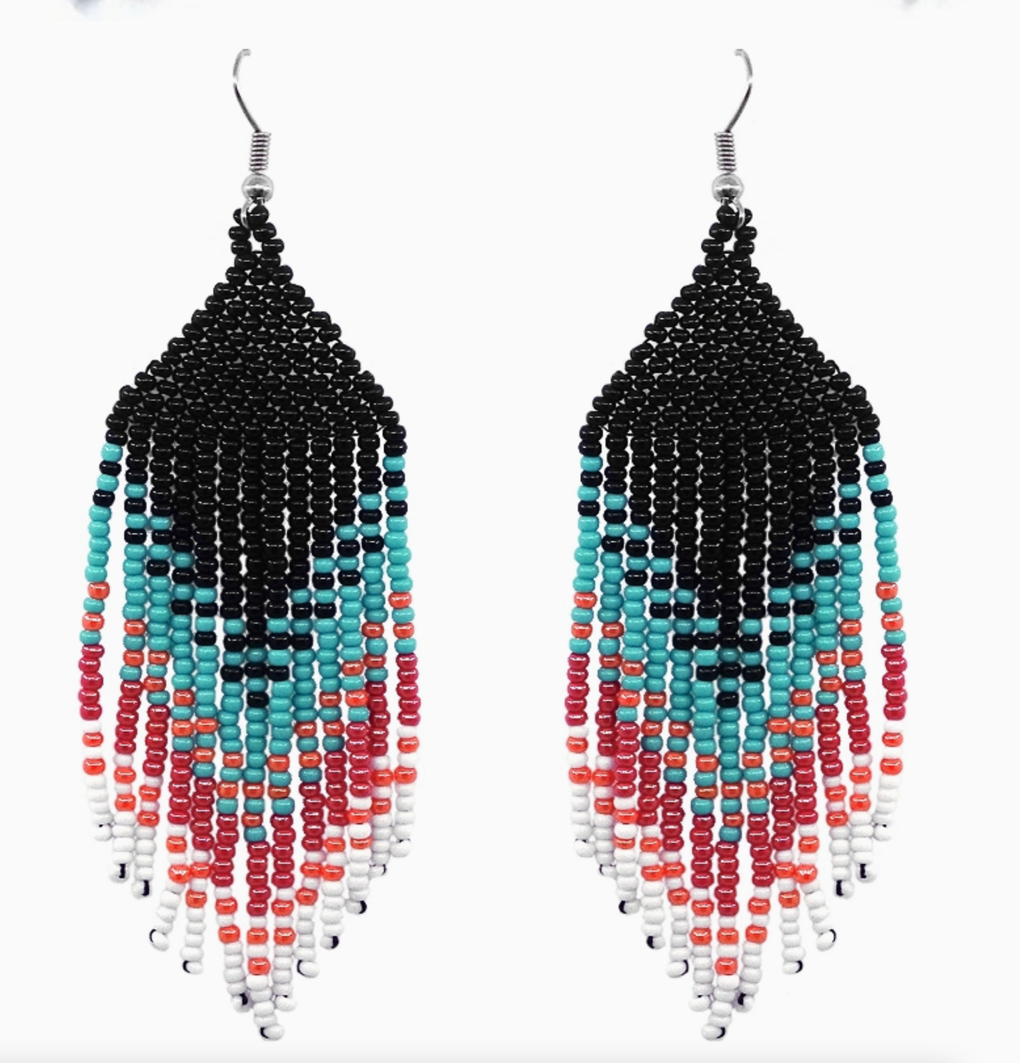 Lrg Guatemalan Chandelier Earrings