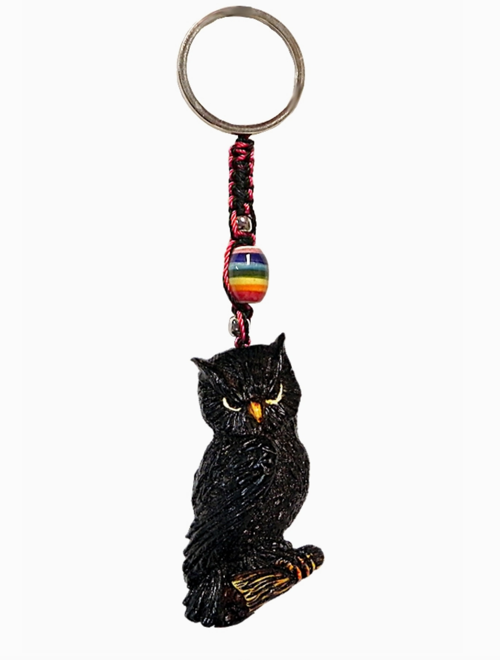 Owl Keychain Hand Crafted