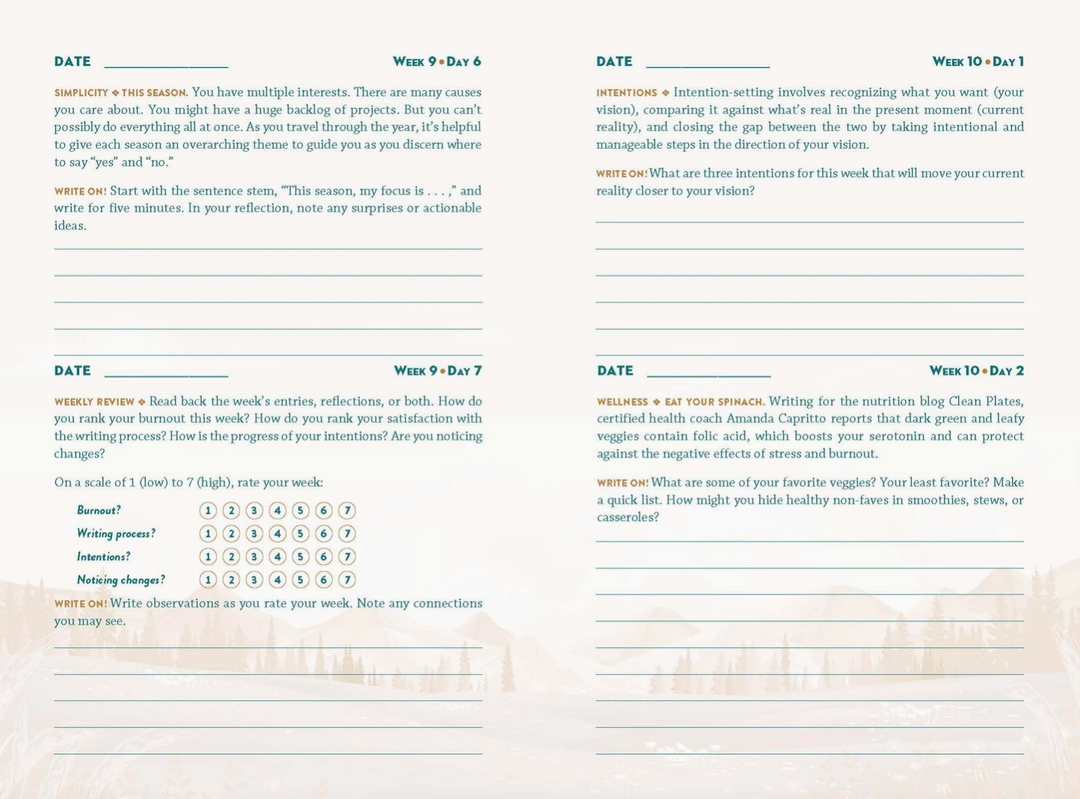 Book - Journal Therapy For Overcoming Burnout