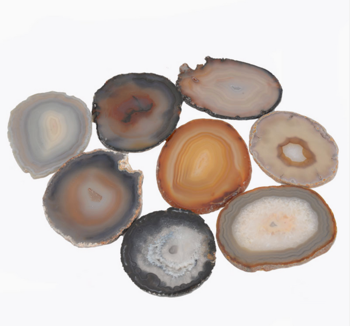 Natural Polished Agate Slice