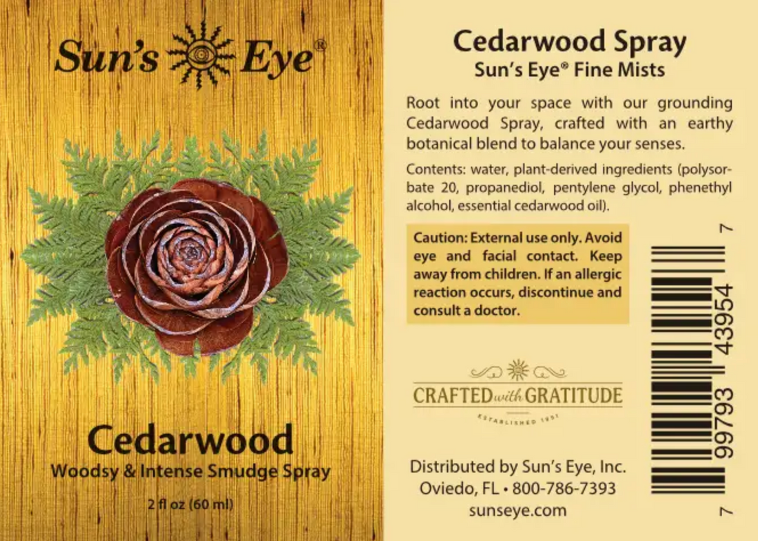Cedarwood Spray 8 oz