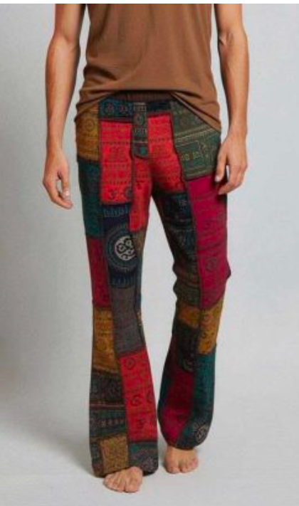 Neru Patchwork Pants