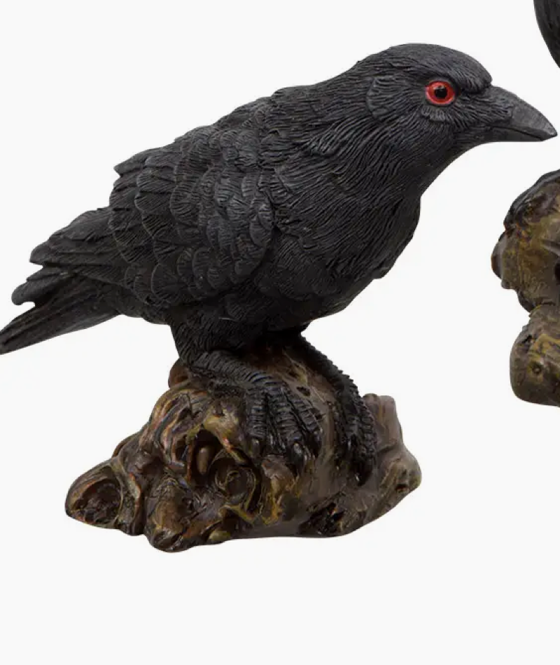 Raven Statue