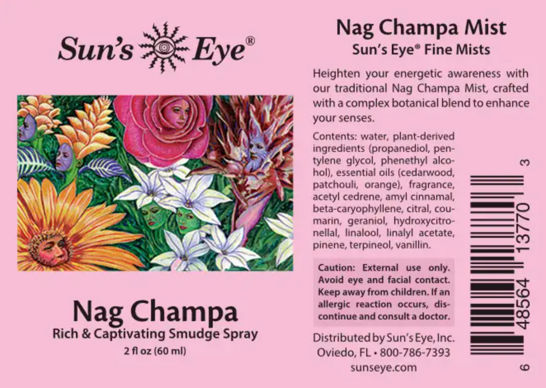 Nag Champa Mist Spray 2 oz