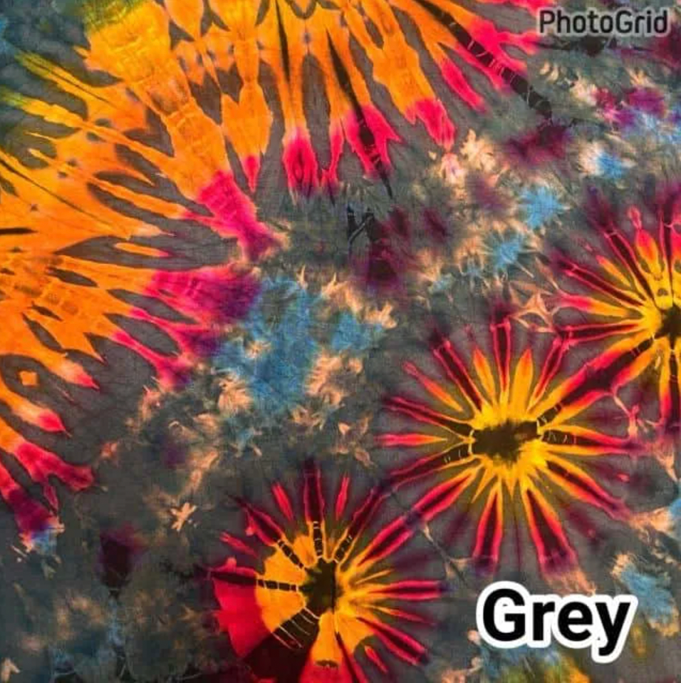 Tie Dye Halter Crop Top - Festival Boho Style