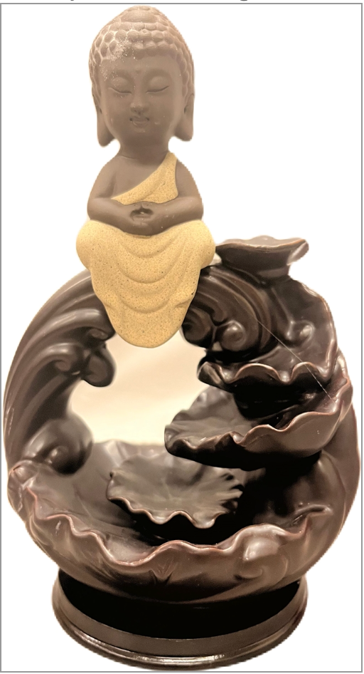 Backflow Cone Burner - Baby Buddha over Arch