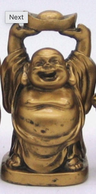 2" Laughing Buddha - 6 Manifestations