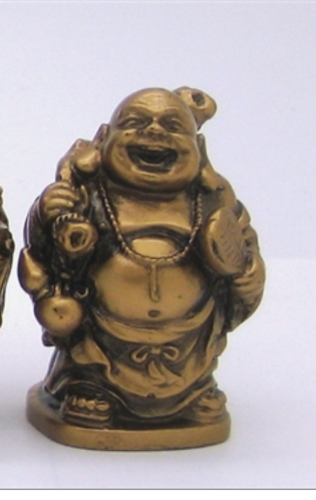 2" Laughing Buddha - 6 Manifestations