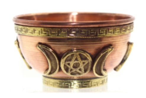 Copper Offering Bowl