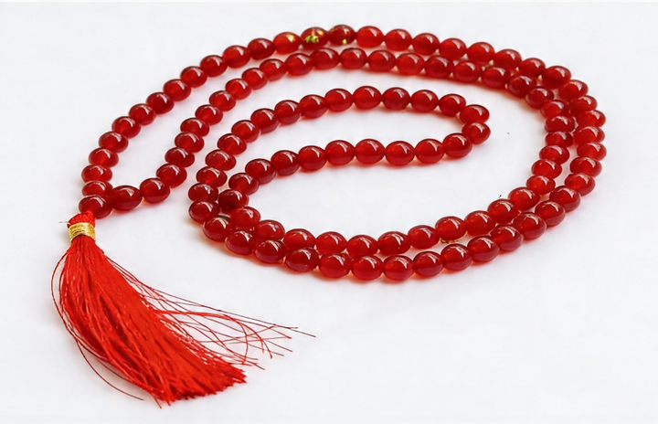 Carnelian Mala Necklace