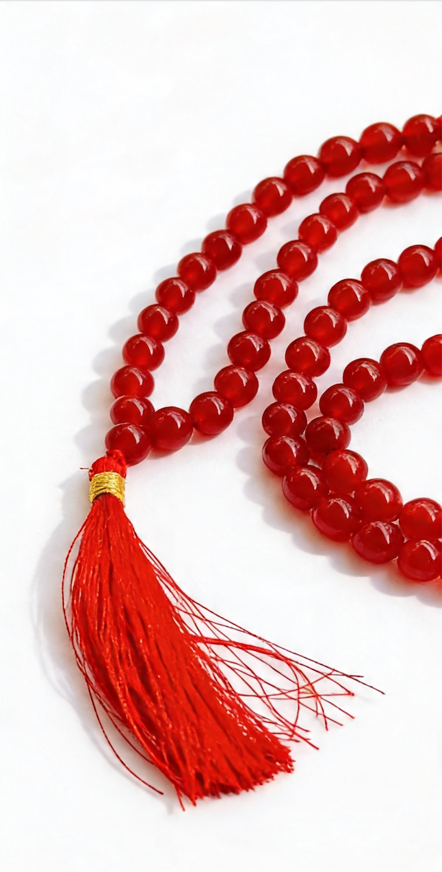 Carnelian Mala Necklace