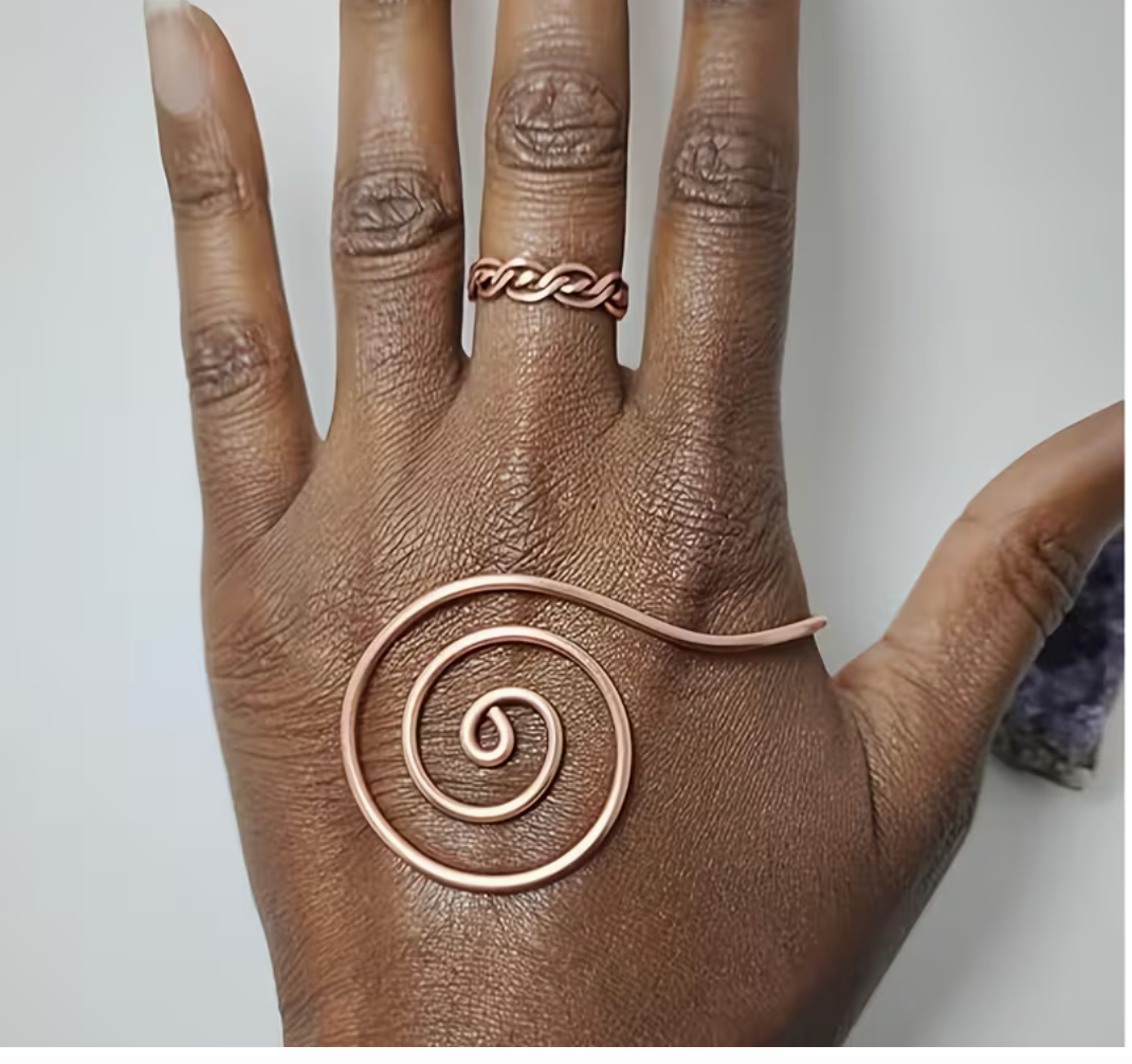 Copper Energy Hand Cuff - Amplify Reiki Energy Channel