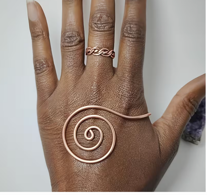 Copper Energy Hand Cuff - Amplify Reiki Energy Channel
