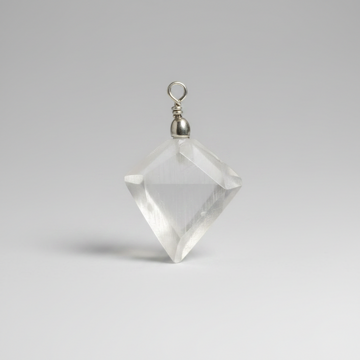 Selenite Pendant - Super Goddess