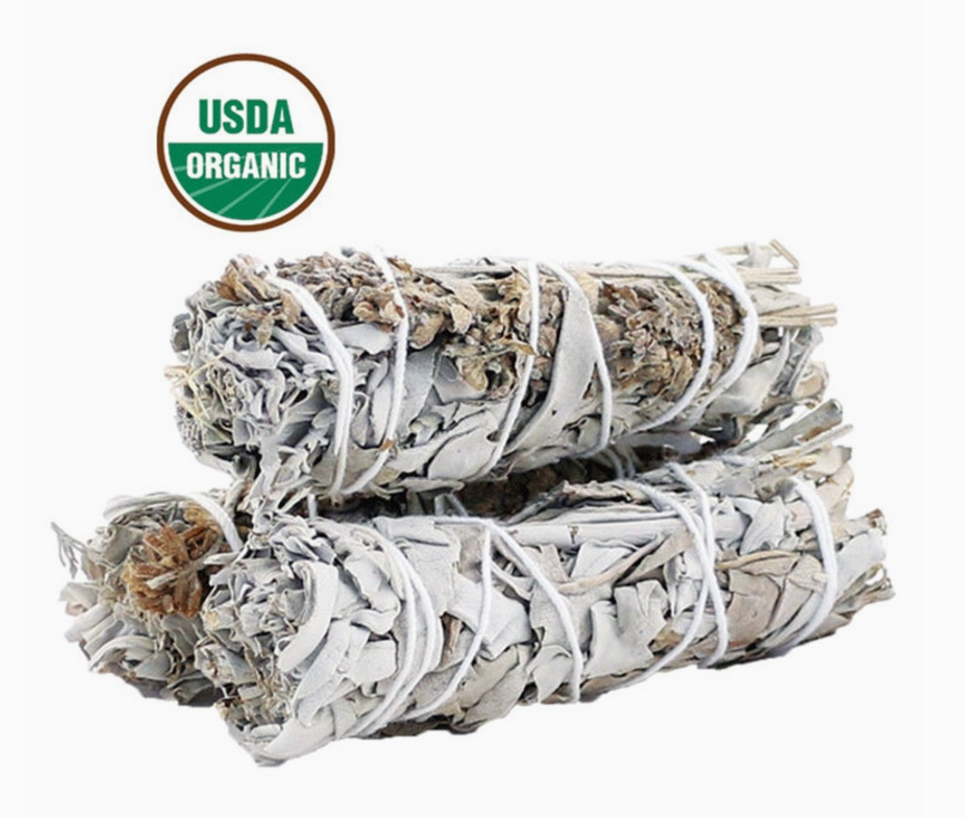 Lavender &amp; White Sage Smudge Stick (4 in.)